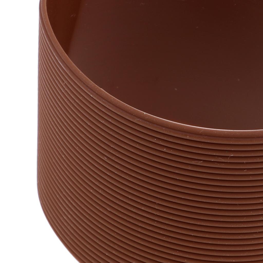 2x Outdoor Silicone Round Non- Water Bottle Mug Cup Sleeve Cover