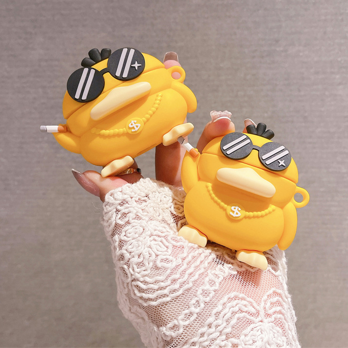 Bao Case Ốp cho Airpods 1&amp;2 / Airpods Pro / AirPods 3 Vịt Yang Hồ - Hàng Chính Hãng