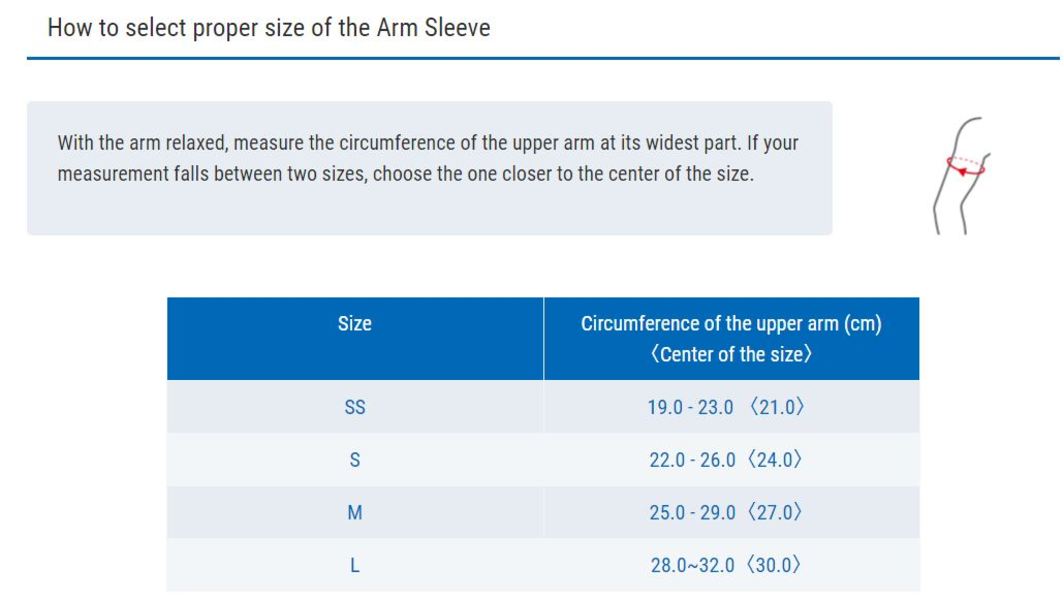 Ống tay thể thao hỗ trợ cơ bắp cánh tay ZAMST Arm Sleeve