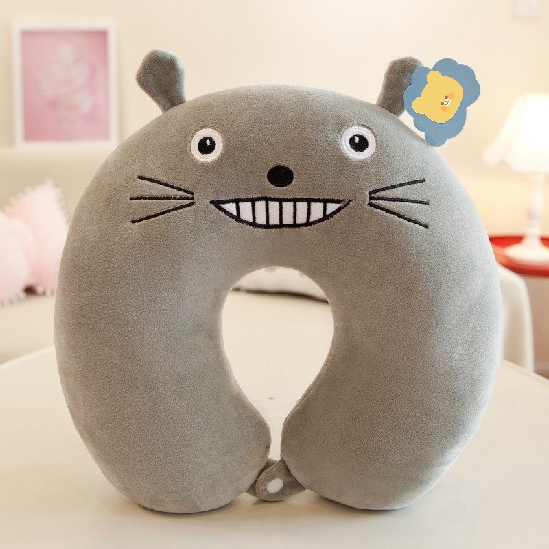Gối kê cổ Du Lịch Totoro gối có nút bấm tiện lợi