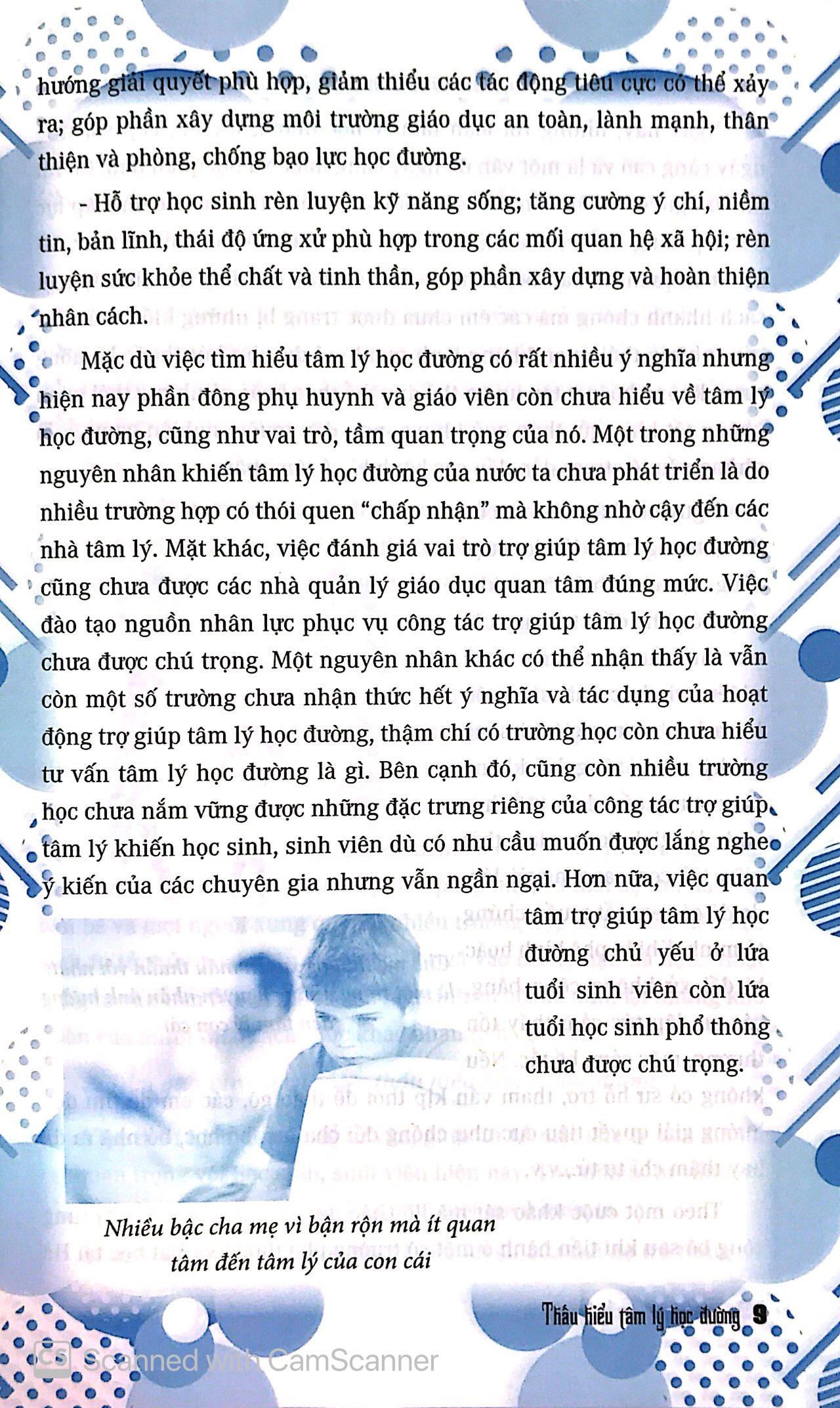 Thấu Hiểu Tâm Lý Học Đường