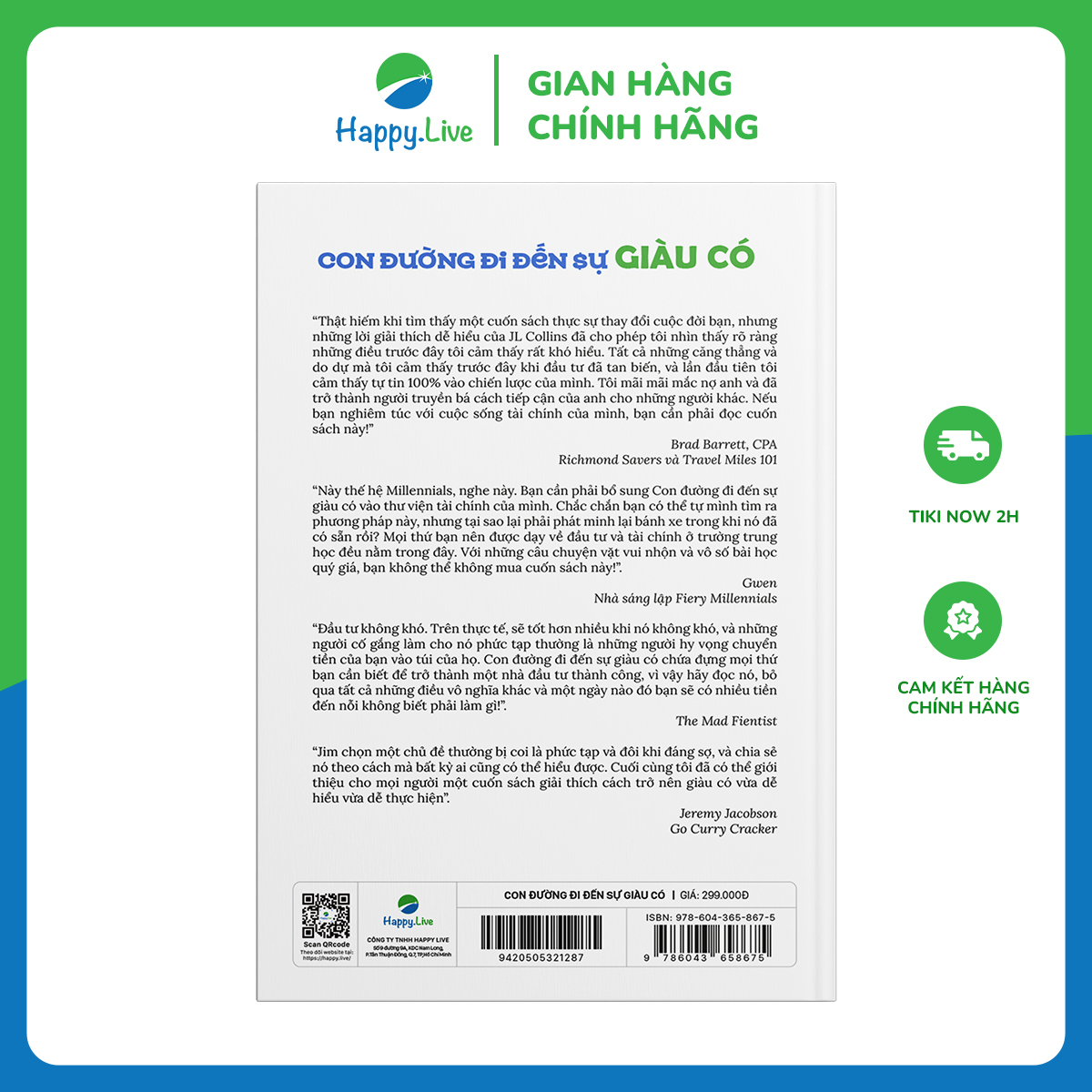 The Simple Path To Wealth: Con đường đi đến sự giàu có - Bản đồ dẫn dắt bạn trên con đường tự chủ tài chính và cuộc sống tự do, thịnh vượng