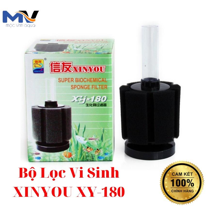BỘ LỌC XINYOU XY-180 - LỌC TẠO VI SINH CHO BỂ CÁ | CỬA HÀNG CÁ CẢNH VÀ THIẾT BỊ LỌC NƯỚC HỒ CÁ MỘC VINH AQUA