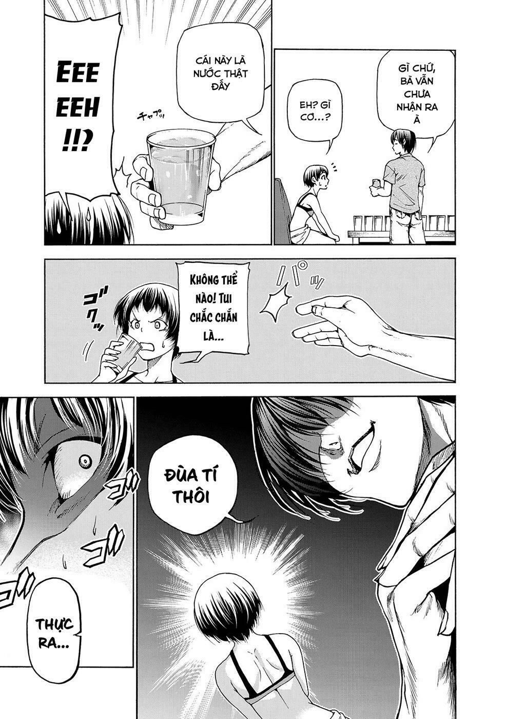 cô gái thích lặn - grand blue chapter 29 24