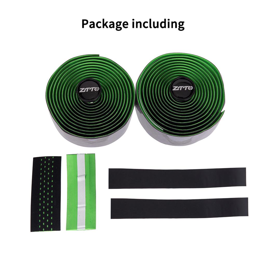 2Pcs Bike Bicycle Handlebar Tape Road Cycling Handle Bar Wraps Grip