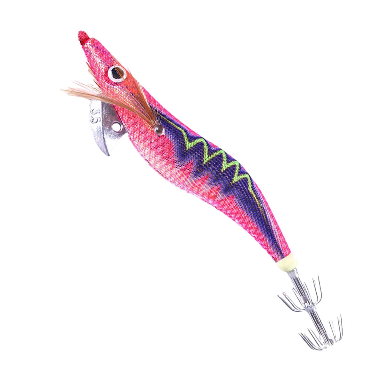 Luminous Squid Jig Hooks 14cm Artificial Squid Jig Lures Durable Squid Hooks