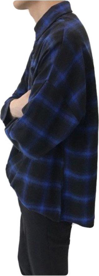 Áo sơ mi sọc caro unisex