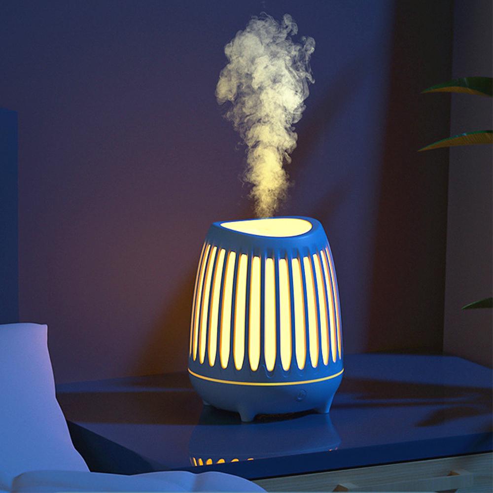 400Ml USB Thông Minh Siêu Âm Hương Thơm Máy Tạo Độ Ẩm Không Khí Khuếch Tán Có Đèn LED Đèn Ngủ Cho Nhà Làm Thơm Khuếch Tán Tinh Dầu