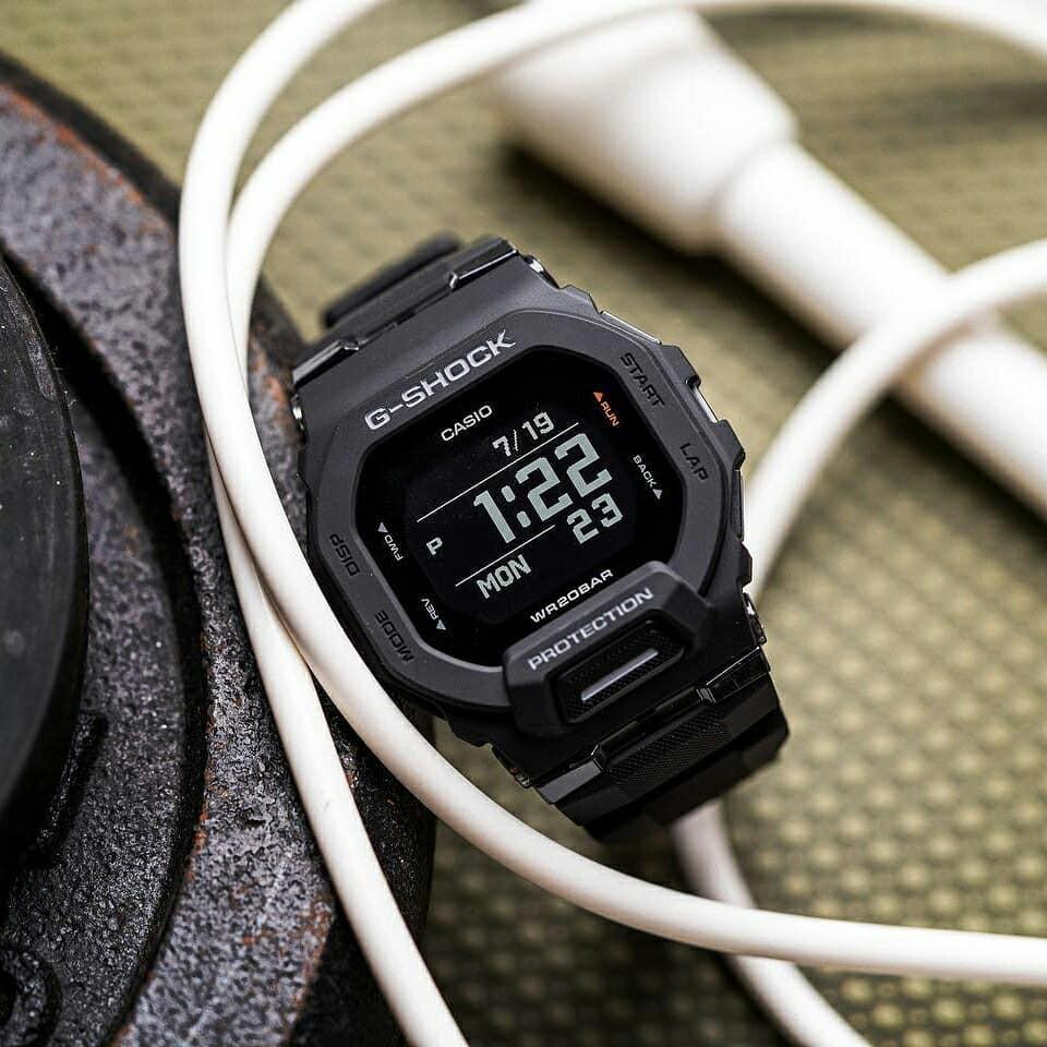 Đồng Hồ Nam Dây Nhựa Casio G-Shock GBD-200-1DR Chính Hãng - GBD-200-1