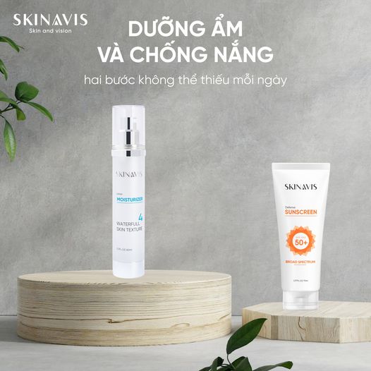 Kem chống nắng Skinavis Defense SunSreeen - Phổ rộng, không lên tone da, giúp bảo vệ da khỏi tác hại từ tia UV ánh nắng mặt trời.