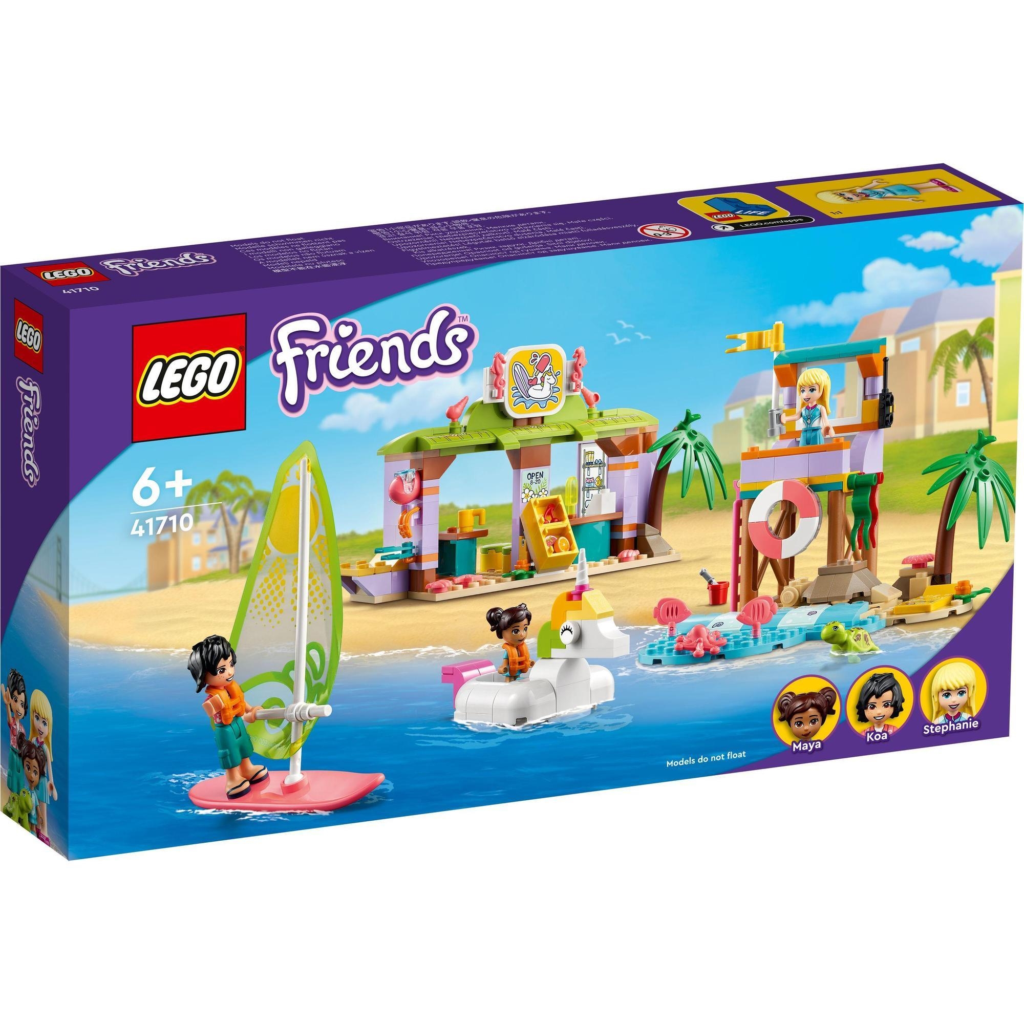 LEGO Friends 41710 Khu lướt sóng bãi biển của Stephanie (288 chi tiết)