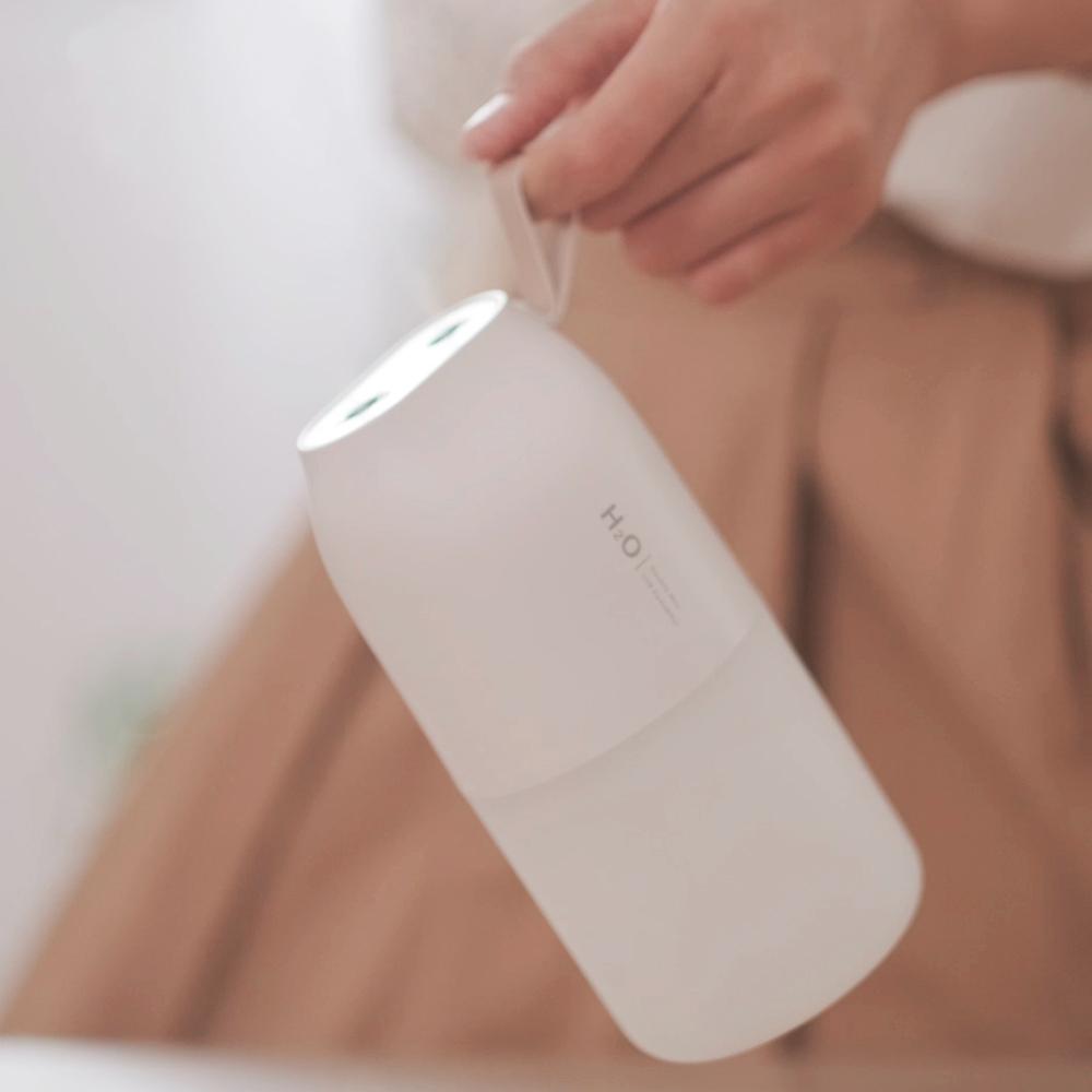 Máy khuếch tán hương thơm không dây 300ml, máy làm ẩm không khí tích hợp pin 2000mAh, máy khuếch tán hương thơm di động, máy tạo ẩm tinh dầu có thể sạc lại cho gia đình và ô tô