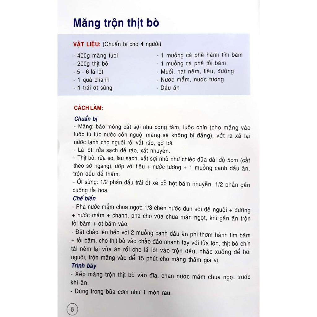 Sách - Thực Đơn Cơm Gia Đình 3 Món Miền Trung (Tái Bản) (Đỗ Kim Trung)