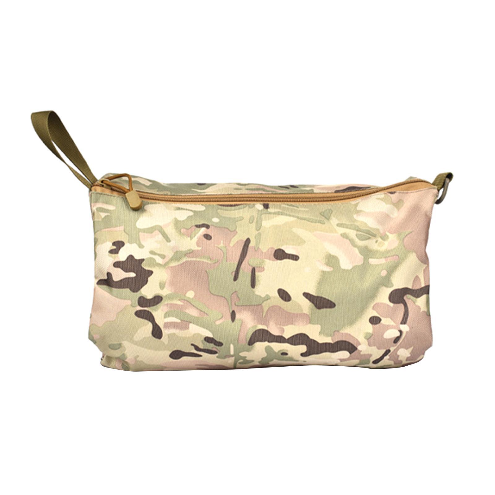 600D Oxford Cloth Multi Tool Bag, Phone Pocket Zipper Pouch for Traveling Unisex