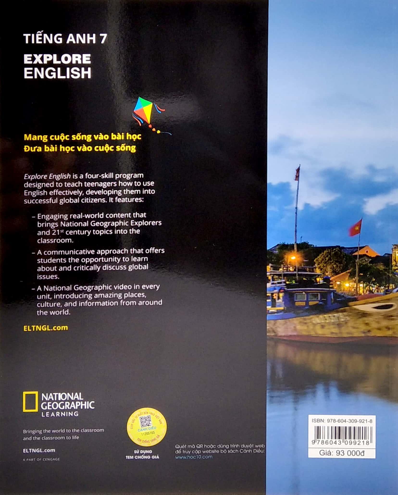 Tiếng Anh 7 - Explore English - Sách Bài Tập (Bộ Sách Cánh Diều) (2022)