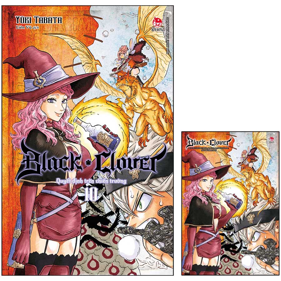 Black Clover Tập 10: Quyết Định Trên Chiến Trường [Tặng Postcard]