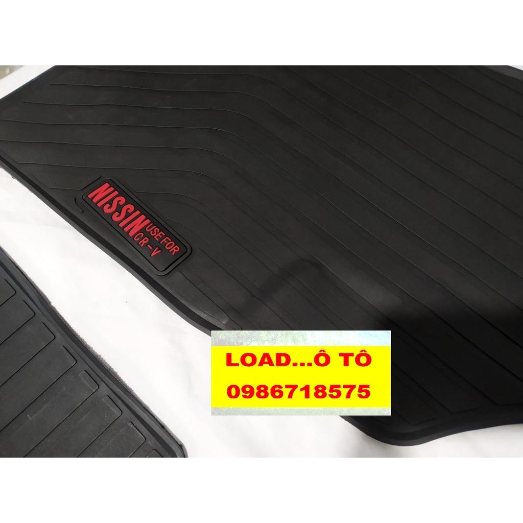 Thảm Lót Sàn Cao Su Đúc Xe Honda CRV 2022-2018 Cao Cấp, Không Mùi