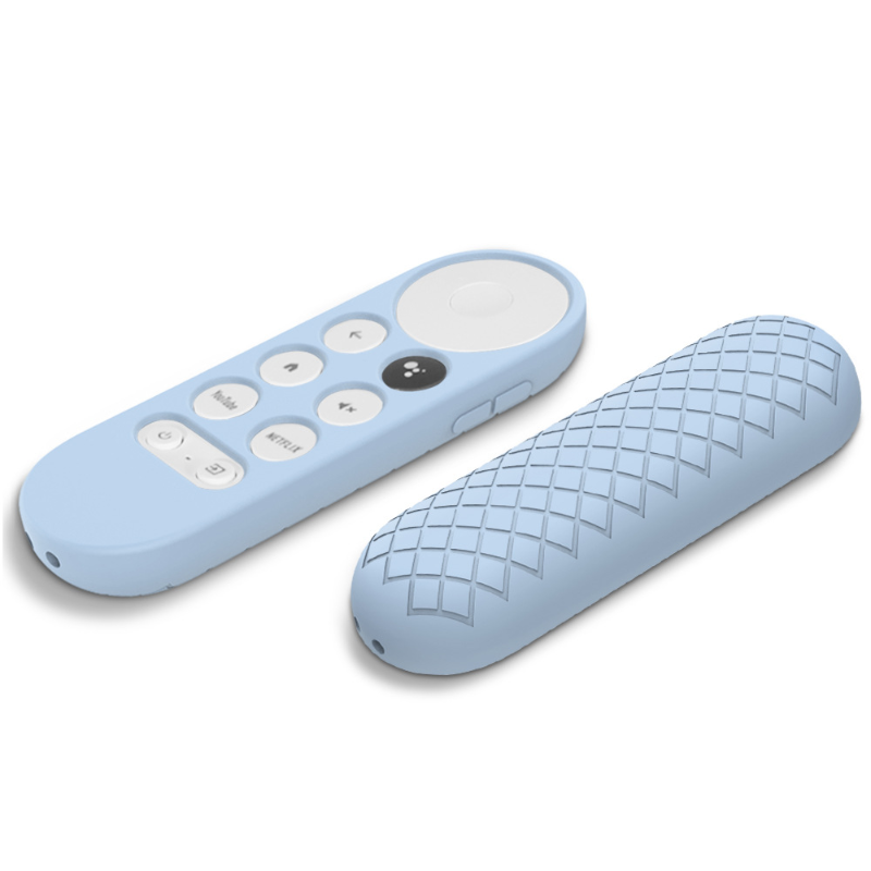 Vỏ Silicon Mềm Chống Trượt Cho Điều Khiển Từ Xa Chromecast Vỏ Bảo Vệ Vỏ Cho Google TV 2020 Điều Khiển Từ Xa Bằng Giọng Nói
