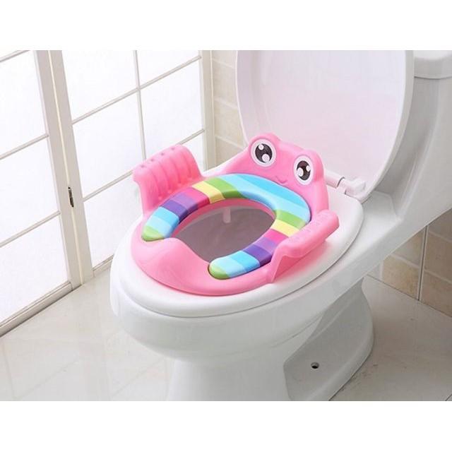 BỆ LÓT THU NHỎ BỒN CẦU HÌNH ẾCH, BỆ TOILET, KỆ BỒN CẦU VỆ SINH CHO BÉ COOL