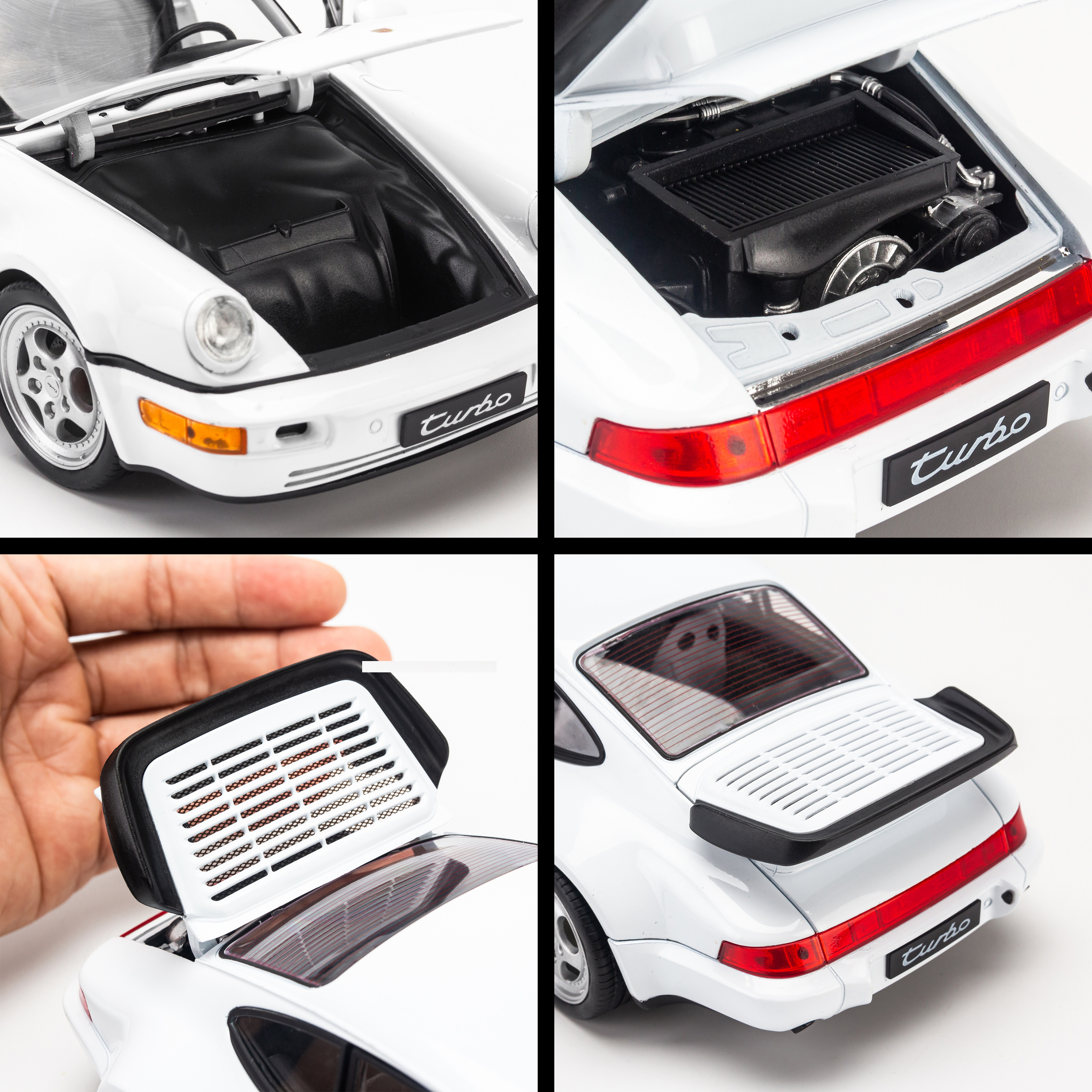 Mô hình xe Porsche 964 Turbo 1:18 Welly- 18026W