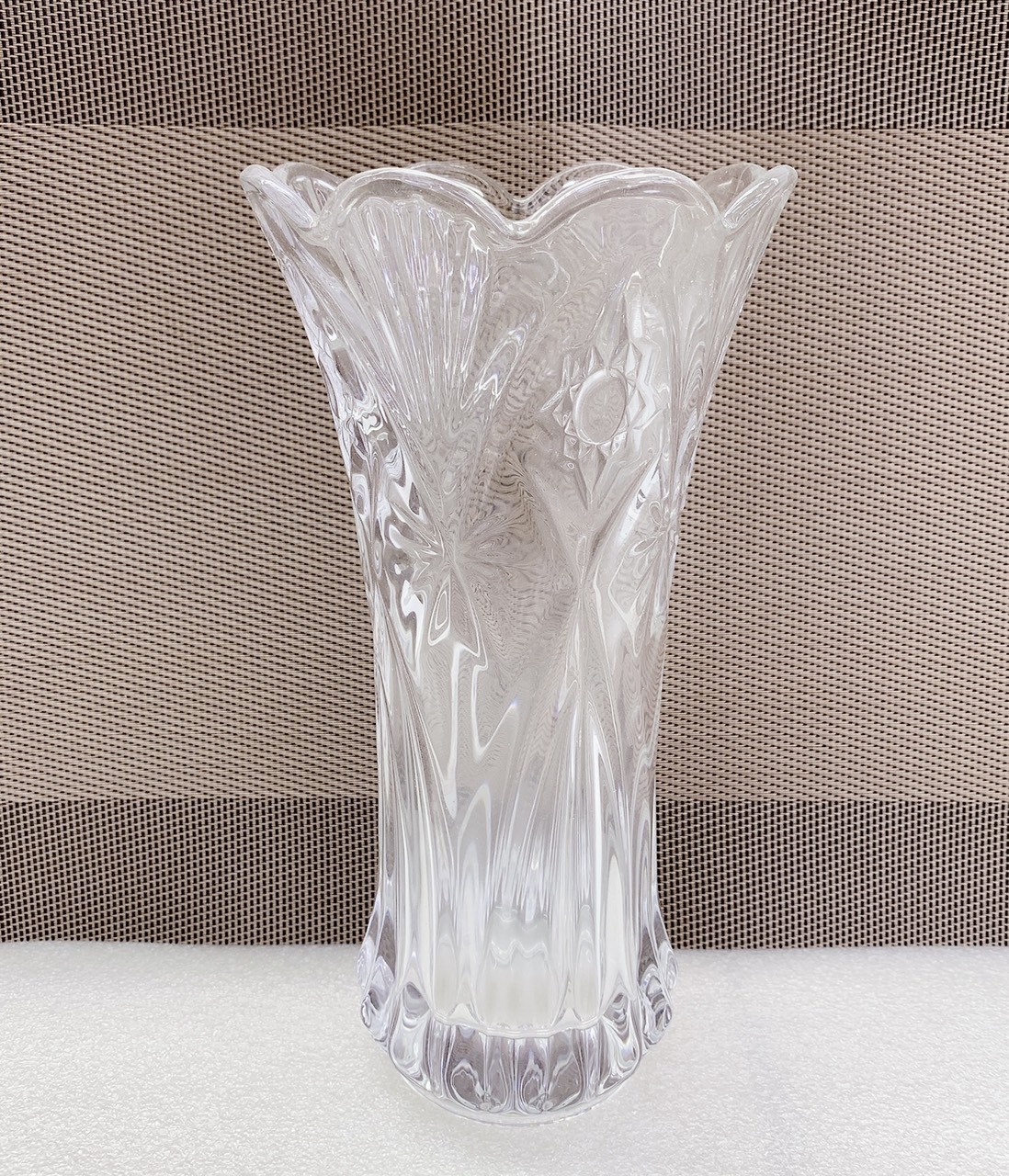 Bình cắm hoa thủy tinh đáy tròn cao 30cm - ANTH504