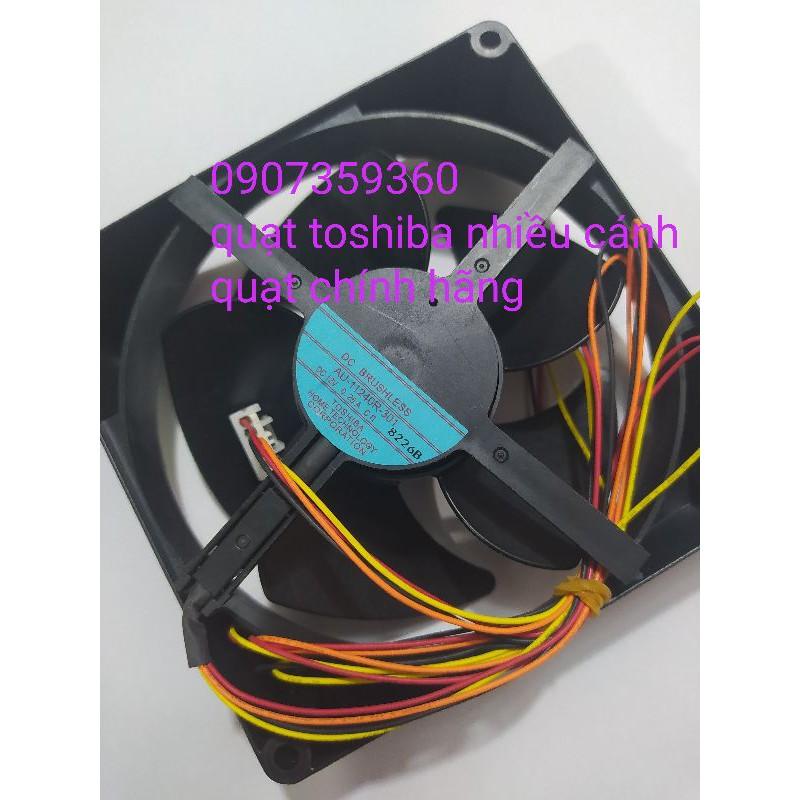 quạt tủ lạnh dành cho Toshiba DC 12V nhiều cánh