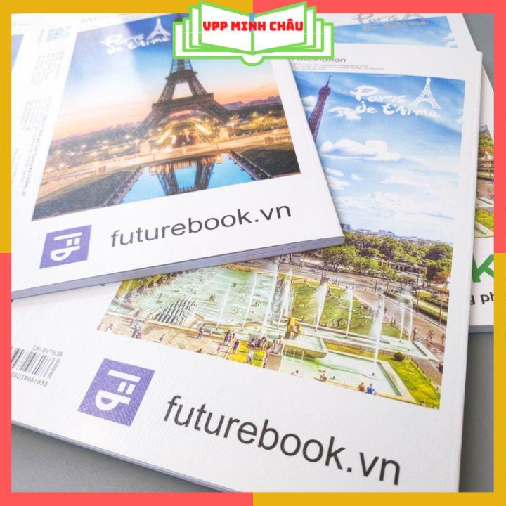 Vở Kẻ Ngang Futurebook Tháp Paris - 80/120Trang (25.2x17.3cm