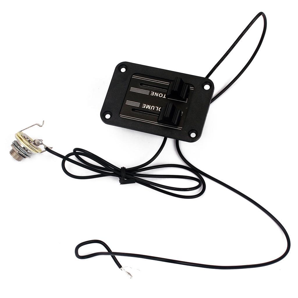 EQ  Pickup Wiring Harness TV  for  Box Guitar