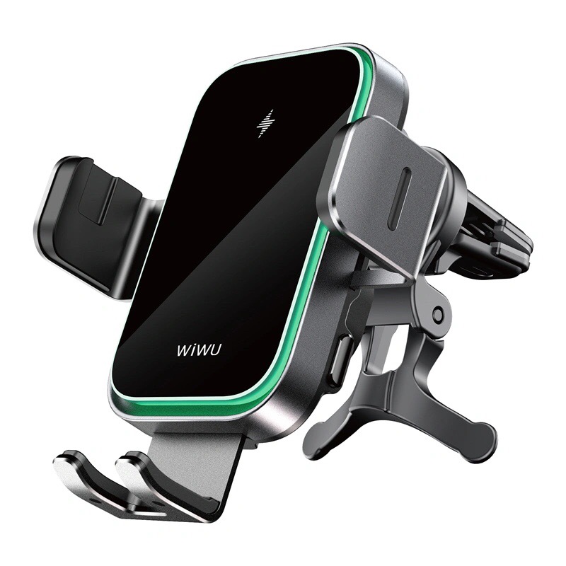Giá đỡ điện thoại Wiwu Freelander CH-313 Car Mount trên ô tô, hỗ trợ sạc không dây 15W - Hàng chính hãng