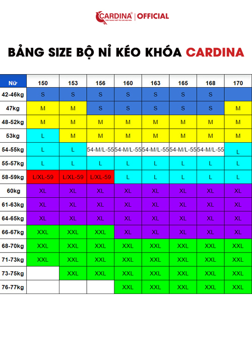 Đồ bộ nỉ nữ CARDINA chất cotton da cá cao cấp có khóa kéo 1NiF11