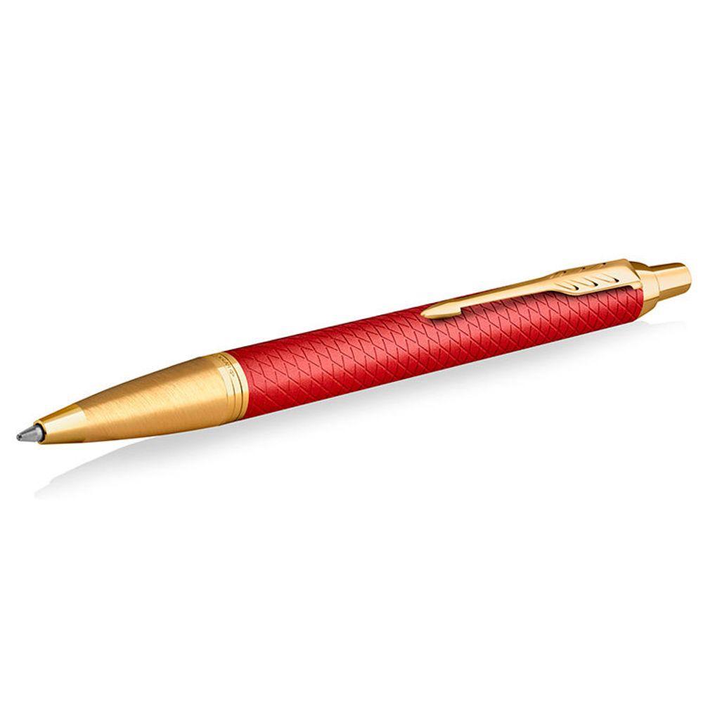 Bút Ký Tên Parker, Viết Bi Kí Cao Cấp IM Premium Red GT Ballpoint Pen 2143644, Khắc Tên Chữ Miễn Phí, Quà Tặng Cho Sếp