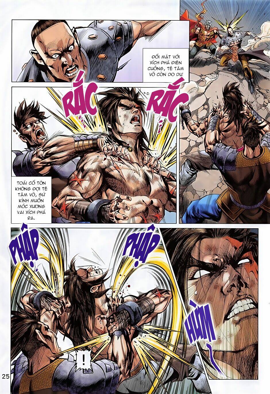 xuân thu mãnh sĩ chapter 8 25