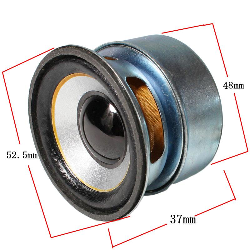 SOTAMIA 2 Cái Loa Toàn Dải 2 Inch 4 Ohm 5W Loa Toàn Tần Chống Từ Tính Tự Làm Loa Mini Hệ Thống Âm Thanh