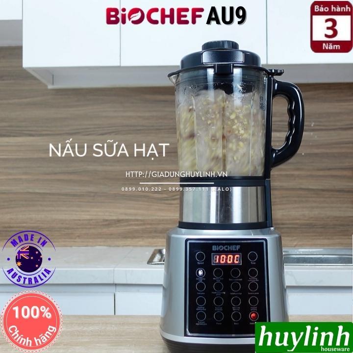 Máy xay nấu sữa hạt đa năng Biochef AU9 - Made in Australia - Hàng Chính Hãng