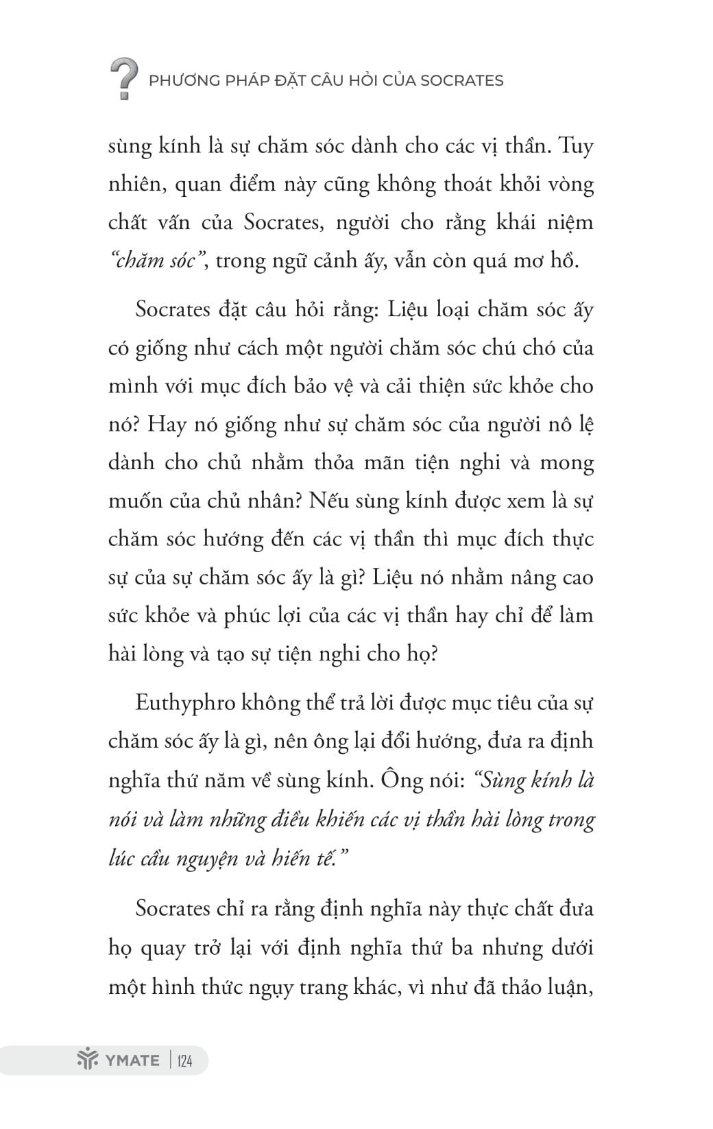 Sách - Phương Pháp Đặt Câu Hỏi Của Socrates - Khai Mở Tư Duy Phản Biện Và Hiểu Biết Sâu Sắc