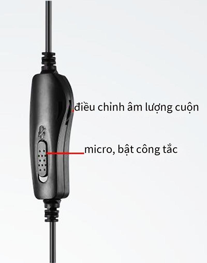 Tai nghe ba trong một/tai nghe máy tính PC/tai nghe đôi 3.5/tai nghe giao thông/điều chỉnh và tắt tiếng được ưa chuộng nhất