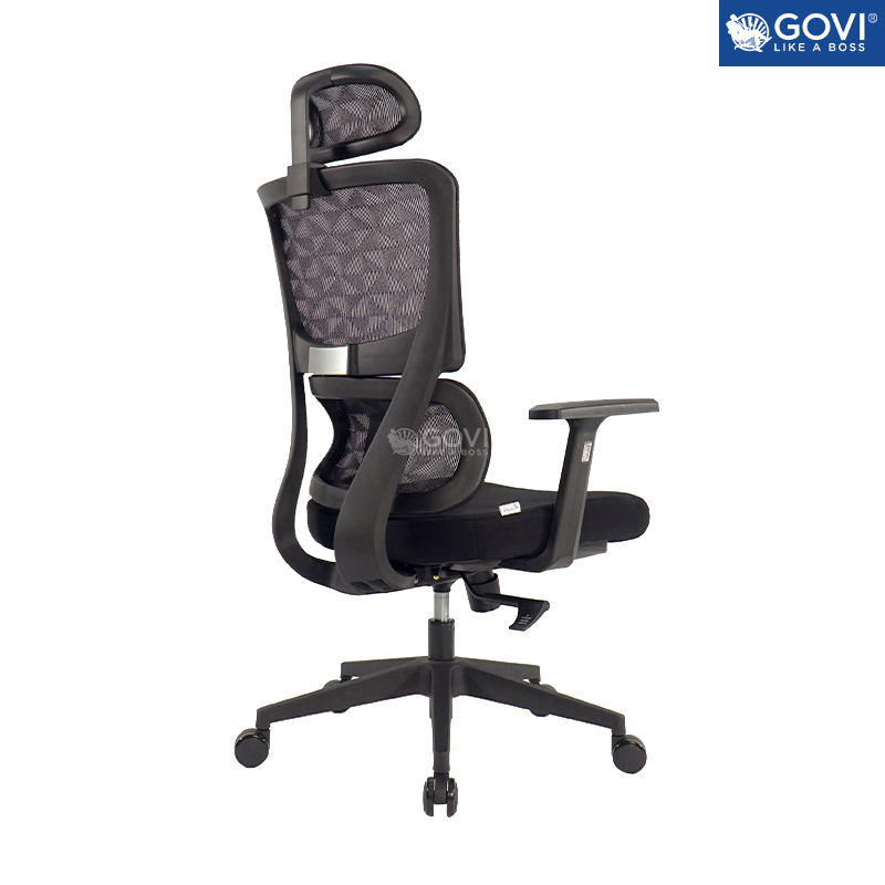 Ghế làm việc công thái học Ergonomic Timo TM630A ngả lưng thư giãn, lưới thoáng mát, bảo vệ cột sống