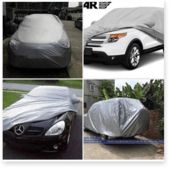 Bạt phủ tre xe oto tráng nhôm bạc cao cấp