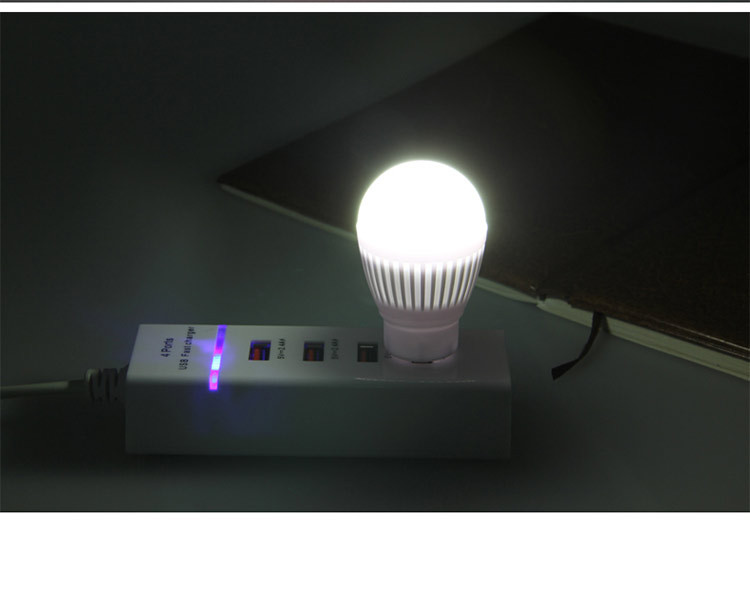 Bóng đèn ngủ mini cắm USB đa năng, tiện ích, tiết kiệm điện năng cao cấp- Giao màu ngẫu nhiên