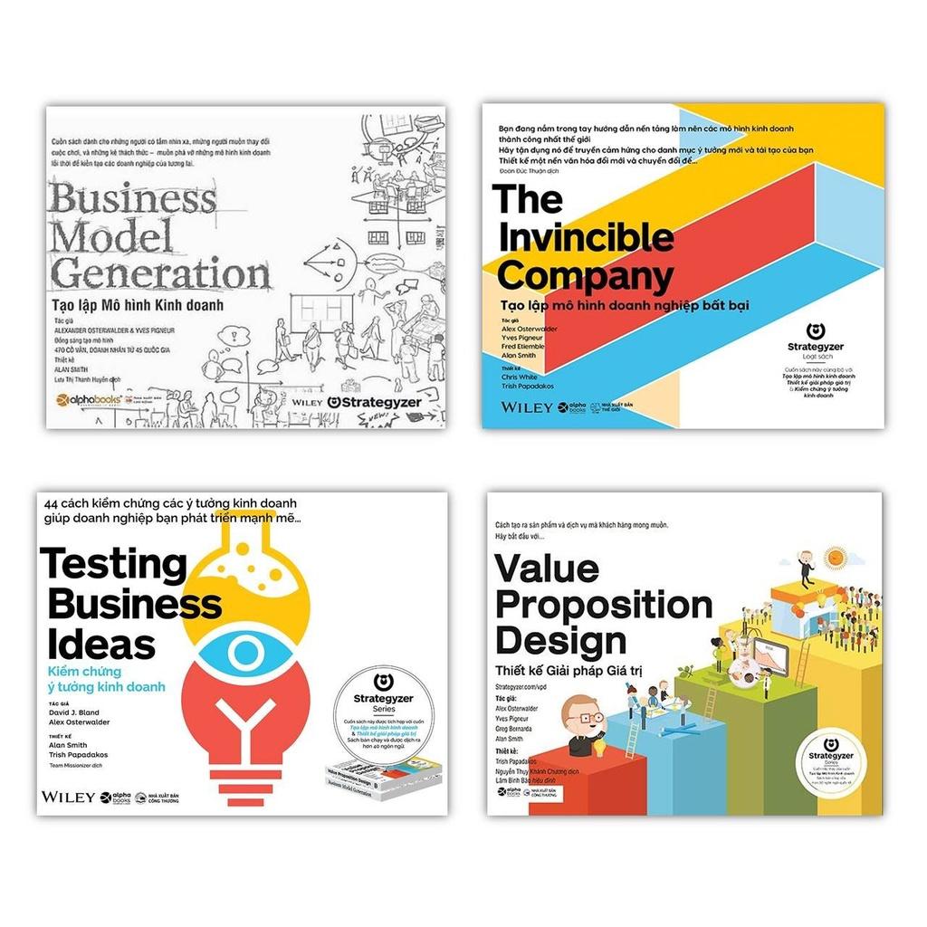 Sách Kiểm chứng ý tưởng kinh doanh-Tạo lập mô hình kinh doanh-Thiết kế giải pháp giá trị-Tạo lập mô hình doanh nghiệp - Thiết kế giải pháp
