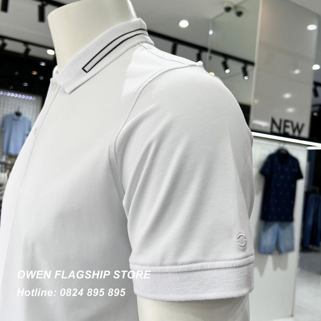Áo Polo nam Owen chất Cotton thấm hút mồ hôi thoáng mát Mã APV231341