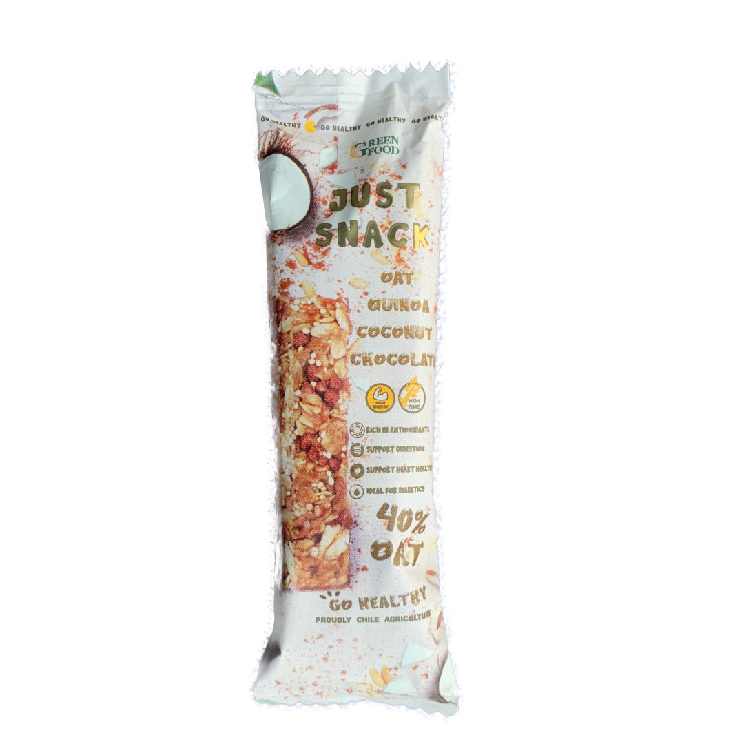 Thanh ngũ cốc yến mạch Just Snack vị dừa | 30g/thanh