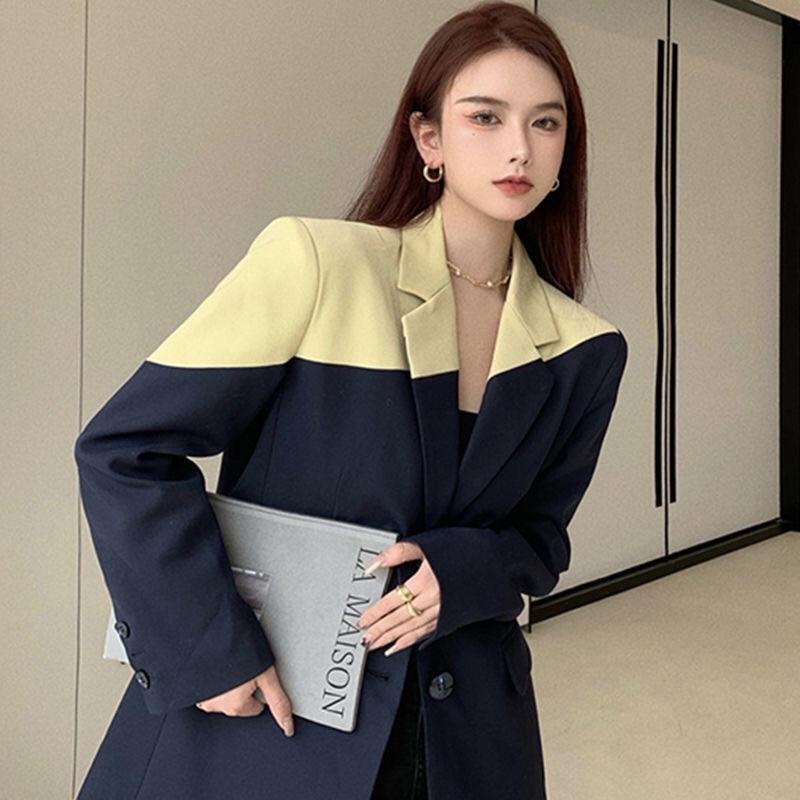 Áo Blazer nữ from xuông rộng phong cách hàn quốc mẫu mới mã ZELE514