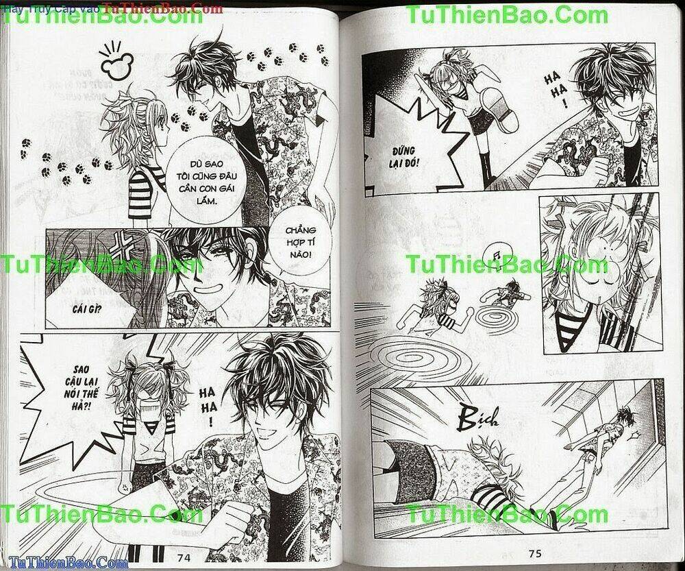 tiểu tử quậy bản đẹp - become habituated to kiss chapter 12 40