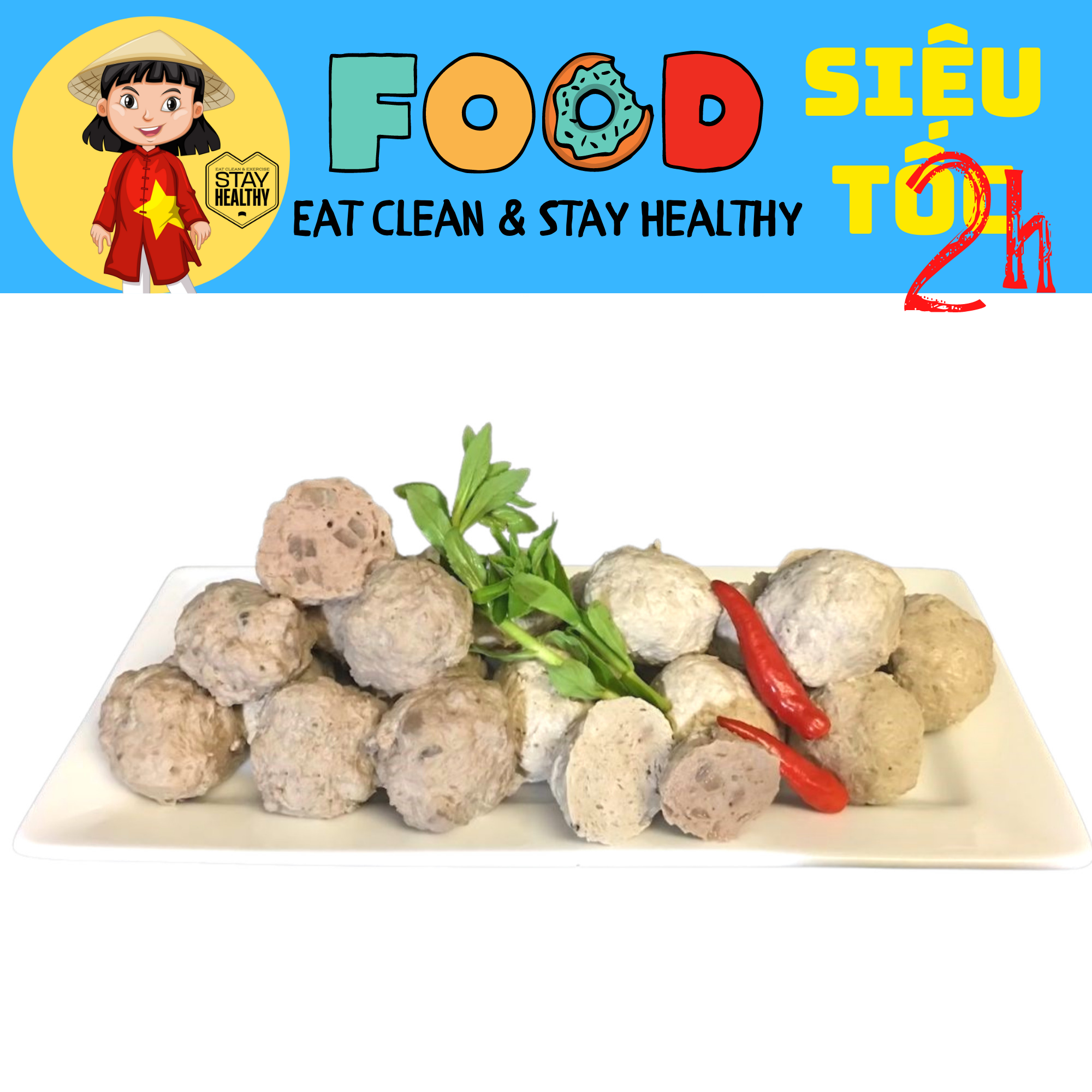 – Bò Viên Gân - 1kg