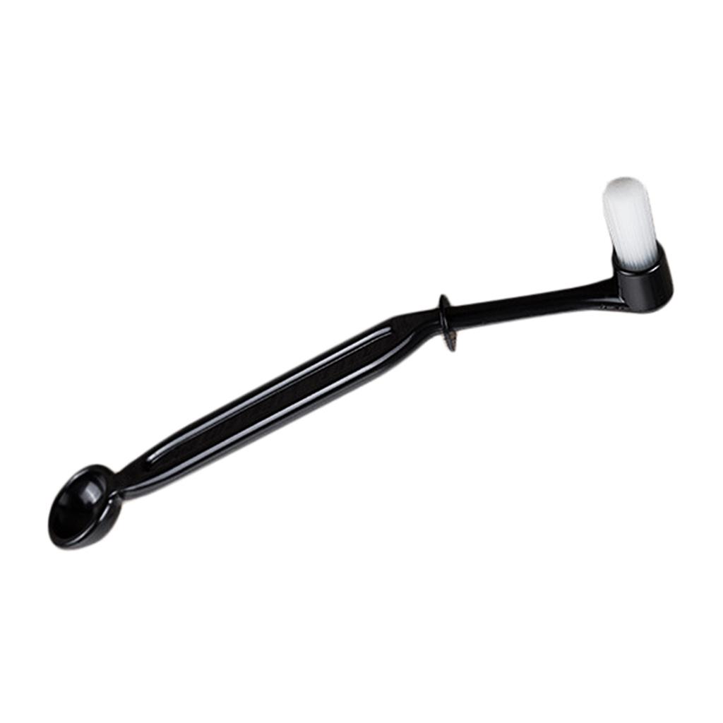 1 piece Espresso Machine Cleaning Brush with Scoop Coffee Maker Filter Cleaning Tool, 22x3.5cm