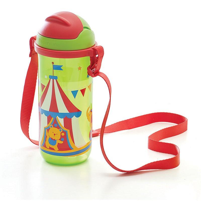 Bình nước có ống hút Tupperware Kiddos Tumbler Circus 500ml