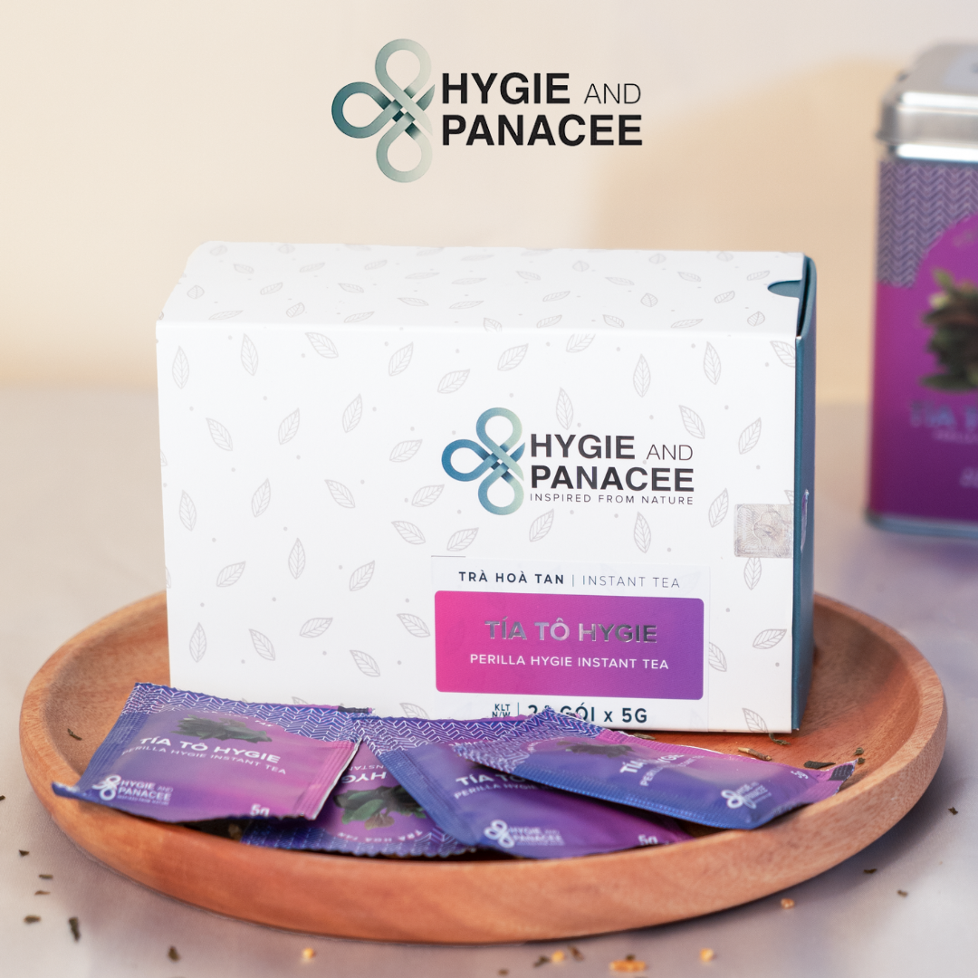 Trà Tía Tô Hygie&amp;Panacee 50g/250g giải cảm, có lợi cho sức khỏe và sắc đẹp