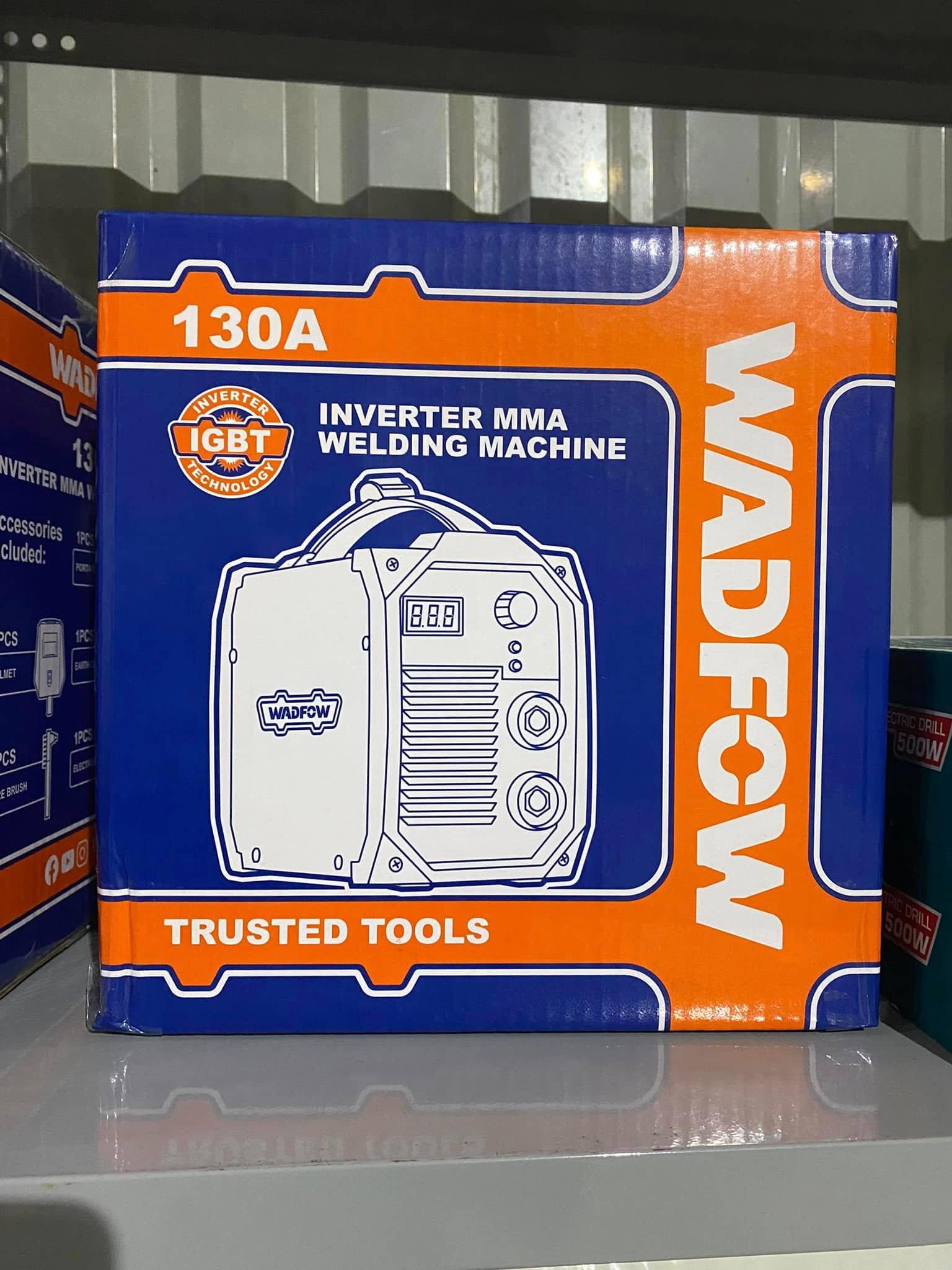 MÁY HÀN ĐIỆN TỬ MMA 130A (MÀN HÌNH LED) 240V WADFOW WWD11301 - HÀNG CHÍNH HÃNG