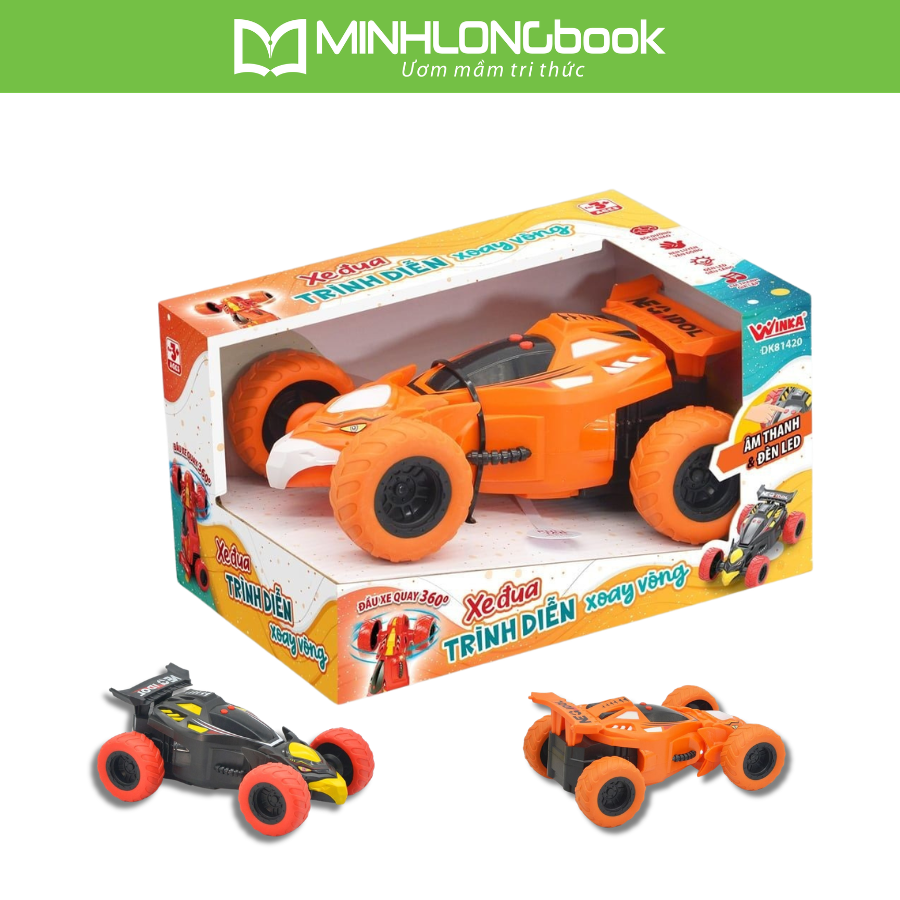 Đồ Chơi Xe Đua Trình Diễn Vòng Xoay DK81420 (Giao Màu Ngẫu Nhiên)